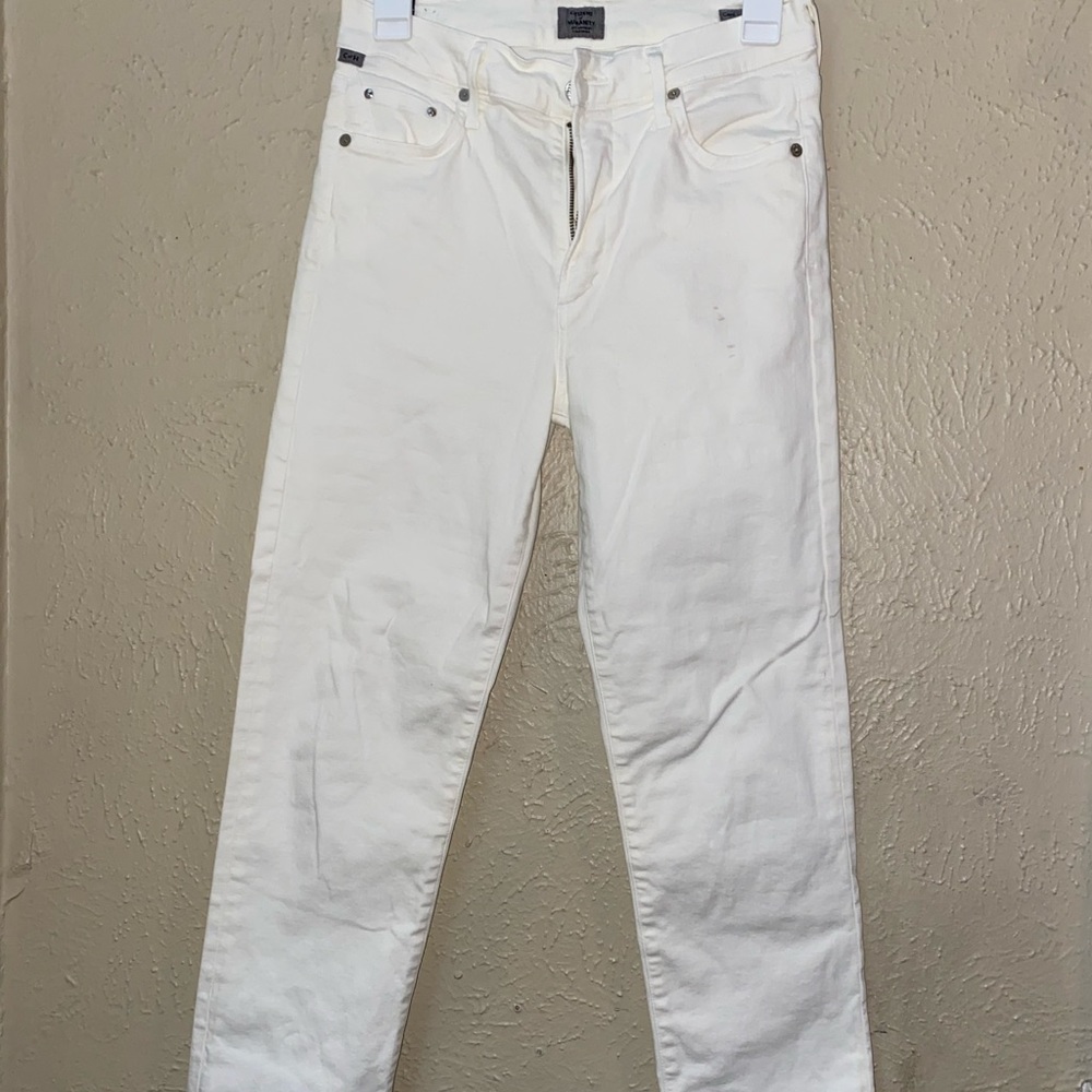 Citizens of Human white jeans